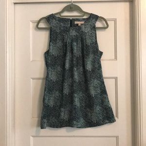 Banana Republic Green and Turquoise Blouse